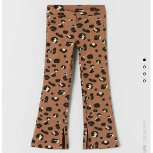 ZARA  PRINTED FLARE KID LEGGINGS bloggers fabor